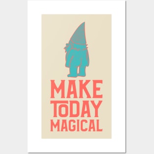 Magic Garden Gnome Funny Posters and Art